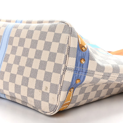 Louis Vuitton Damier Azur Summer Trunks Neo Neverfull MM 11 of 11