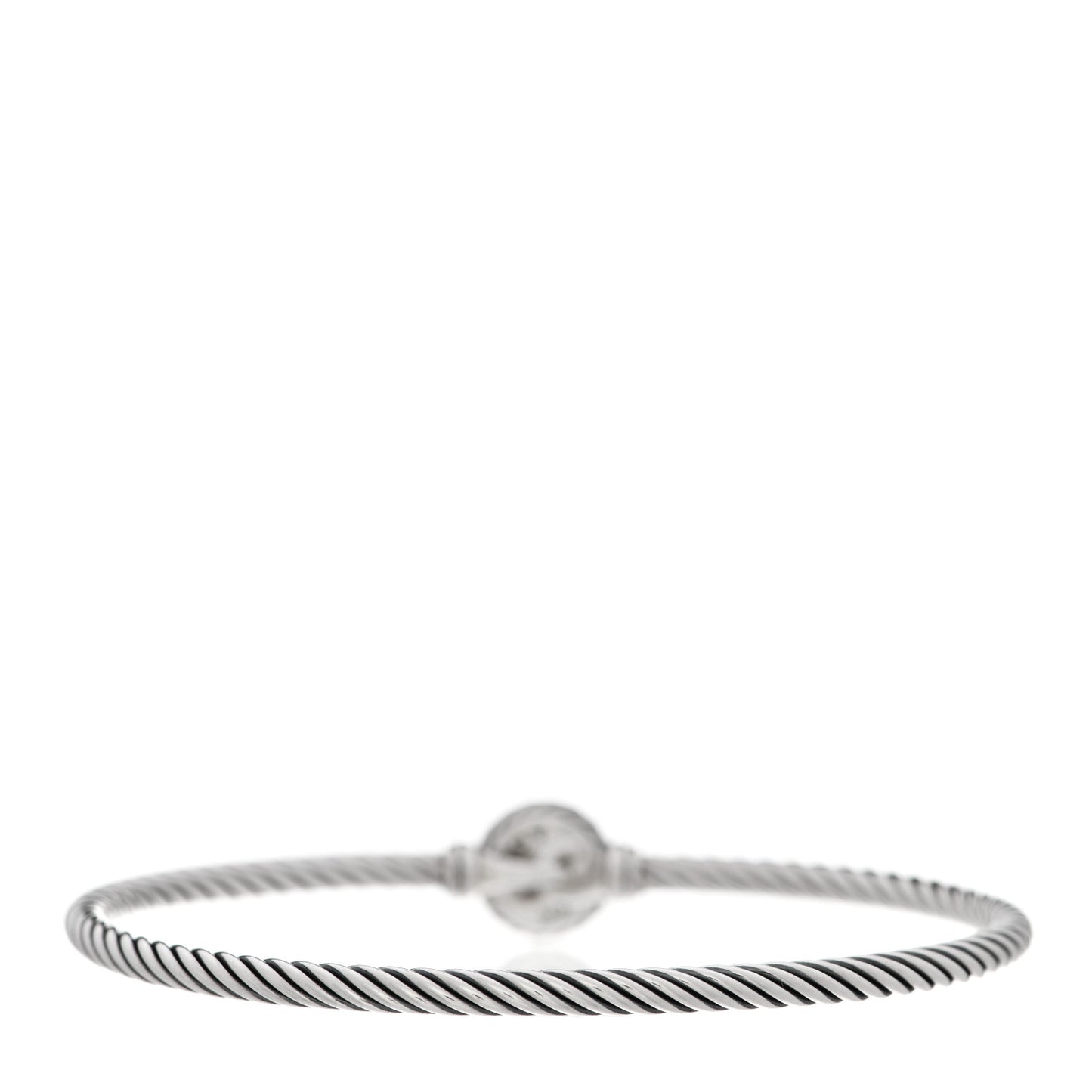 Sterling Silver Hematite 3mm Chatelaine Bracelet