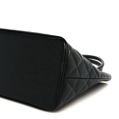 Chanel Caviar Quilted Medallion Tote Black 10 of 10