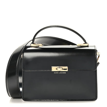 Marc Jacobs Calfskin The Downtown Shoulder Bag Black 1 of 7