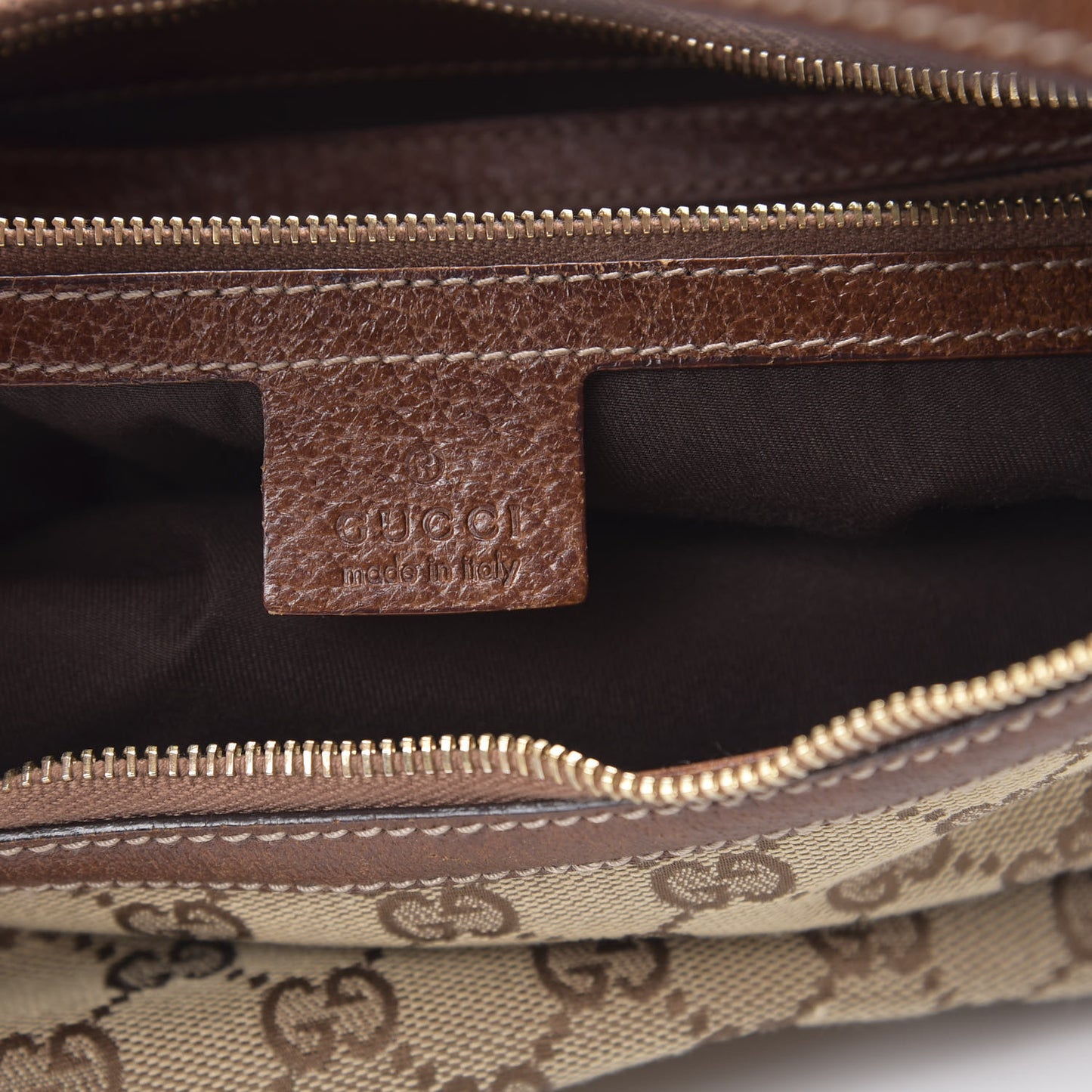 Monogram Bamboo Ring Hobo Brown