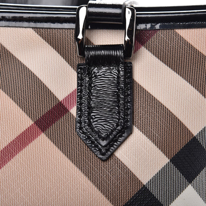 Burberry Supernova Check Regent Tote Black 13 of 18
