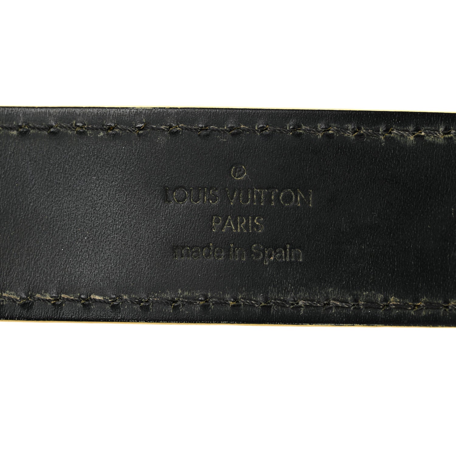 Louis Vuitton Chevre Suhali Turn Lock Bracelet 17 Black 4 of 6