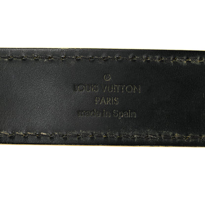 Louis Vuitton Chevre Suhali Turn Lock Bracelet 17 Black 4 of 6