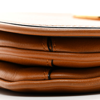 Gucci Roxy Calfskin Web Mini Blondie Shoulder Bag Cognac 10 of 15