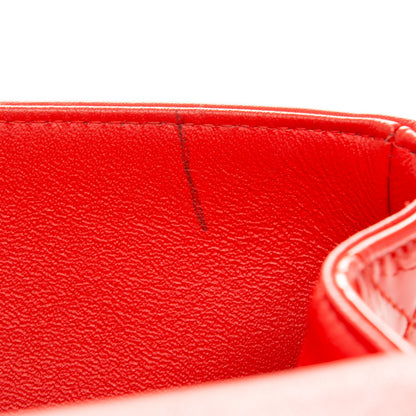 Chanel Patent Quilted Jumbo Double Flap Dark Red 12 of 12