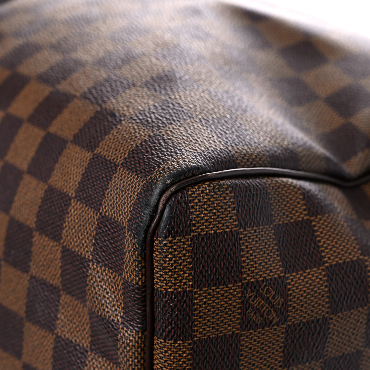 Louis Vuitton Damier Ebene Keepall Bandouliere 55 11 of 25