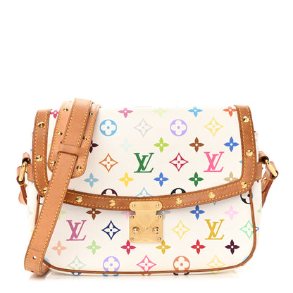 Louis Vuitton Monogram Multicolor Sologne White 1 of 13