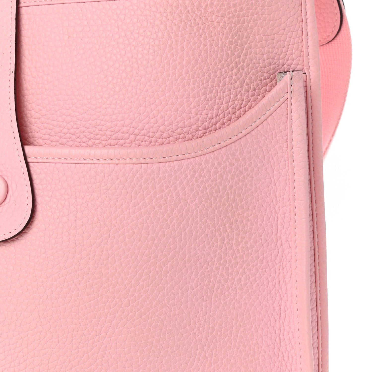 Hermes Taurillon Clemence Evelyne III GM Rose Sakura 11 of 14