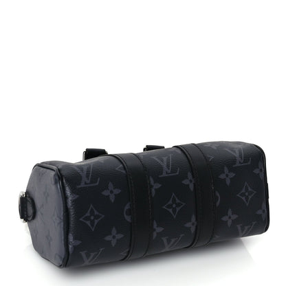 Louis Vuitton Reverse Monogram Eclipse Keepall XS Black 3 of 8