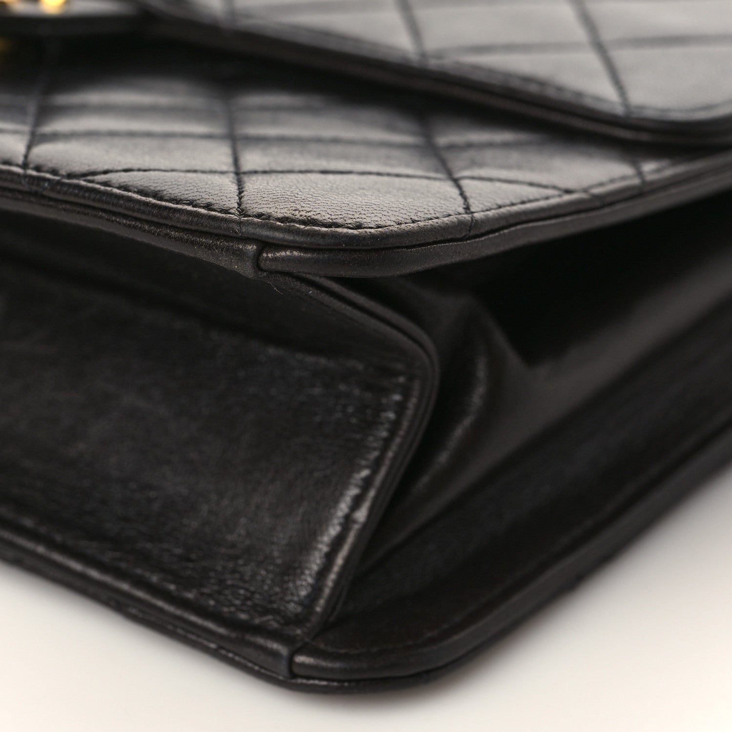 Chanel Lambskin Quilted Small Single Flap Black 9 of 9