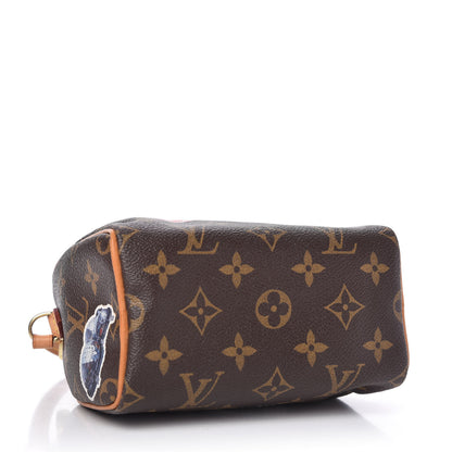 Louis Vuitton Monogram World Tour Nano Speedy 4 of 10