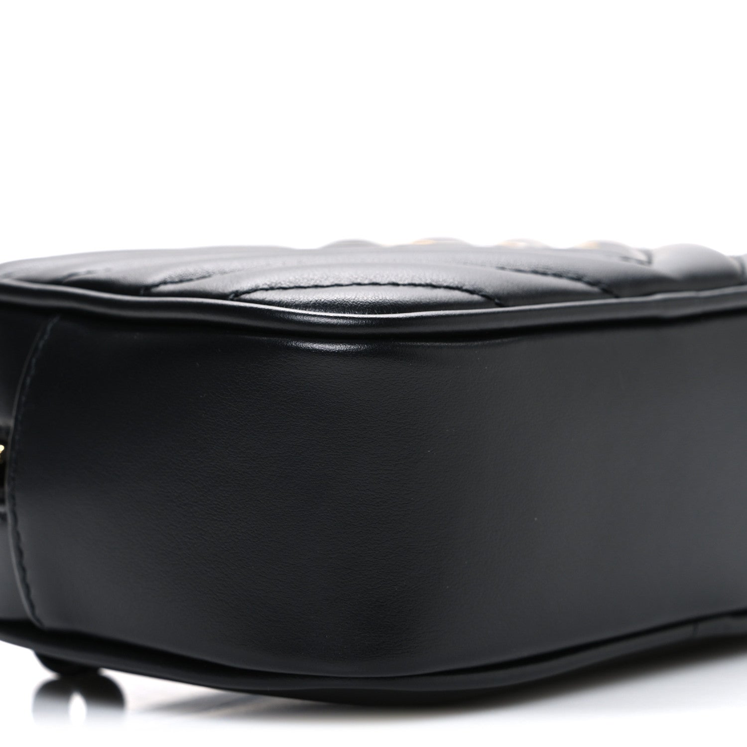 Saint Laurent Calfskin Matelasse Monogram Lou Belt Bag Black 9 of 10