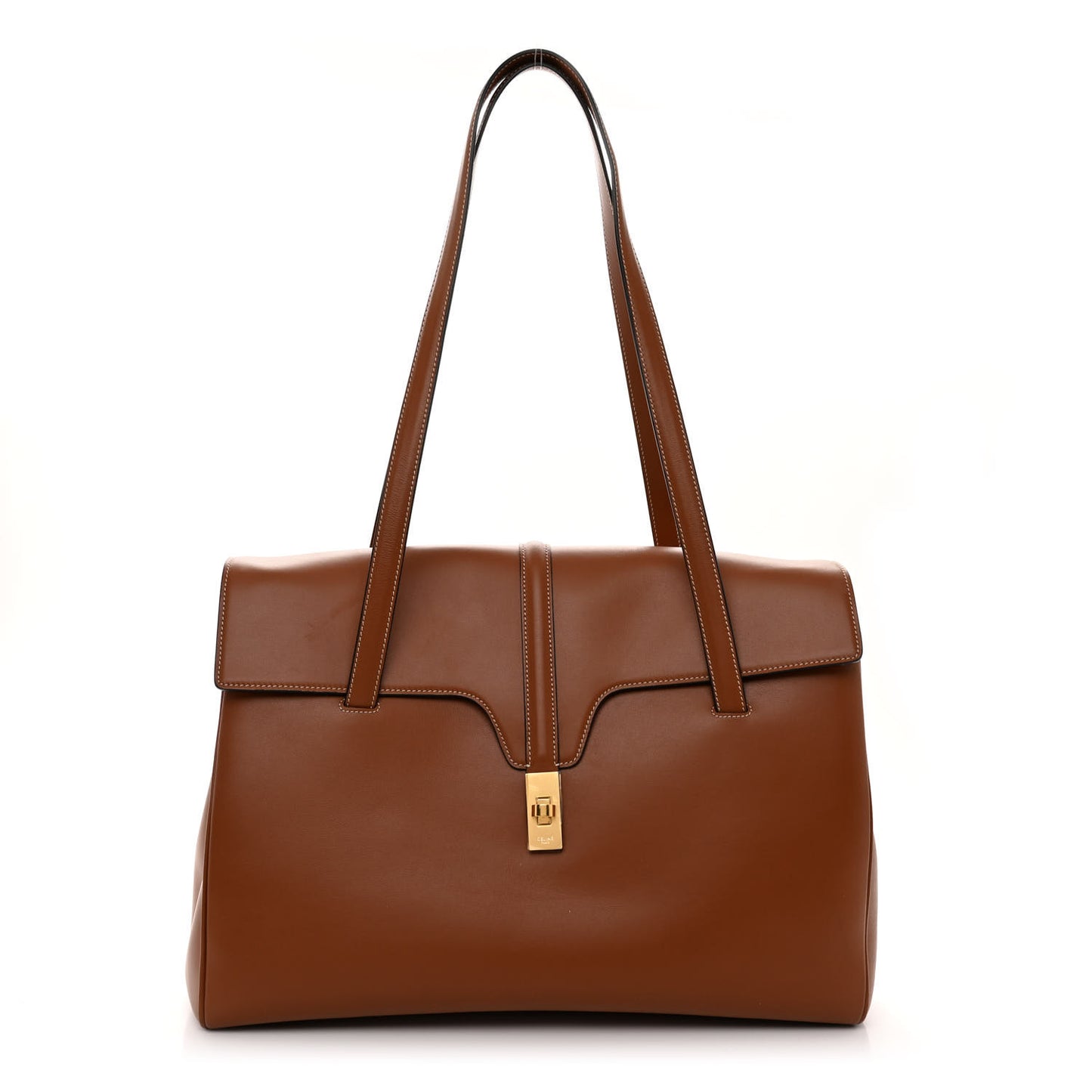 Calfskin Large Soft 16 Bag Tan