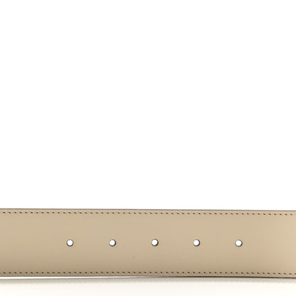 Gucci Calfskin Double G 40mm Belt 120 48 Mystic White 4 of 7