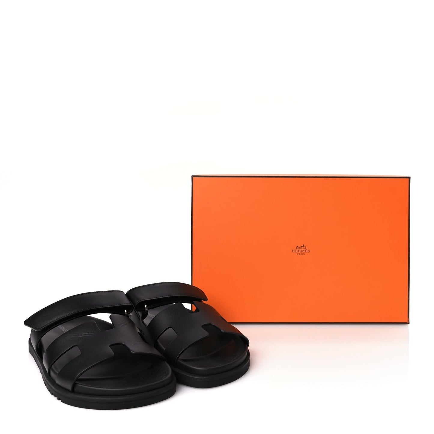 Calfskin Womens Chypre Sandals 38 Black