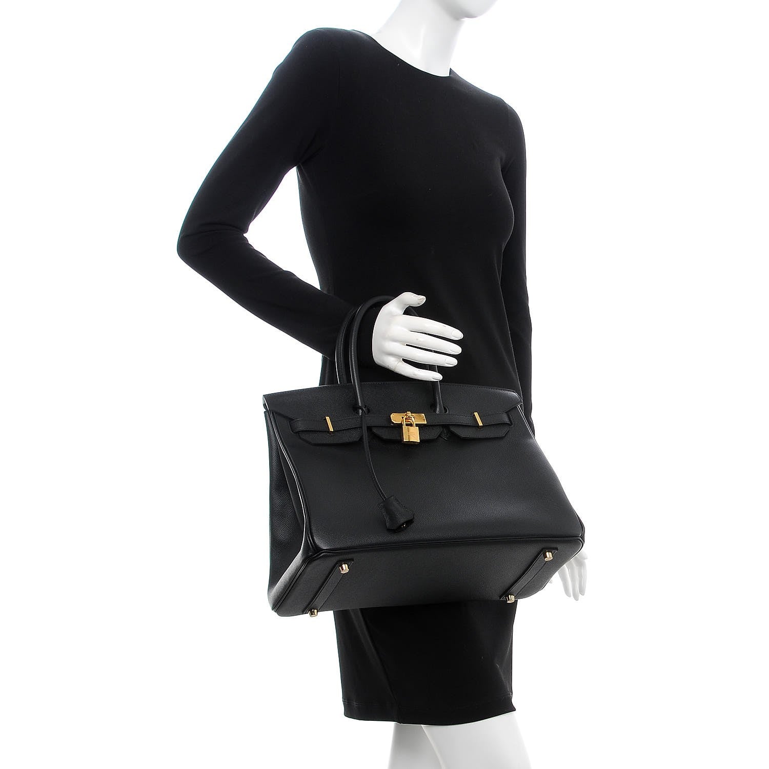 Hermes Epsom Birkin 35 Black 2 of 33