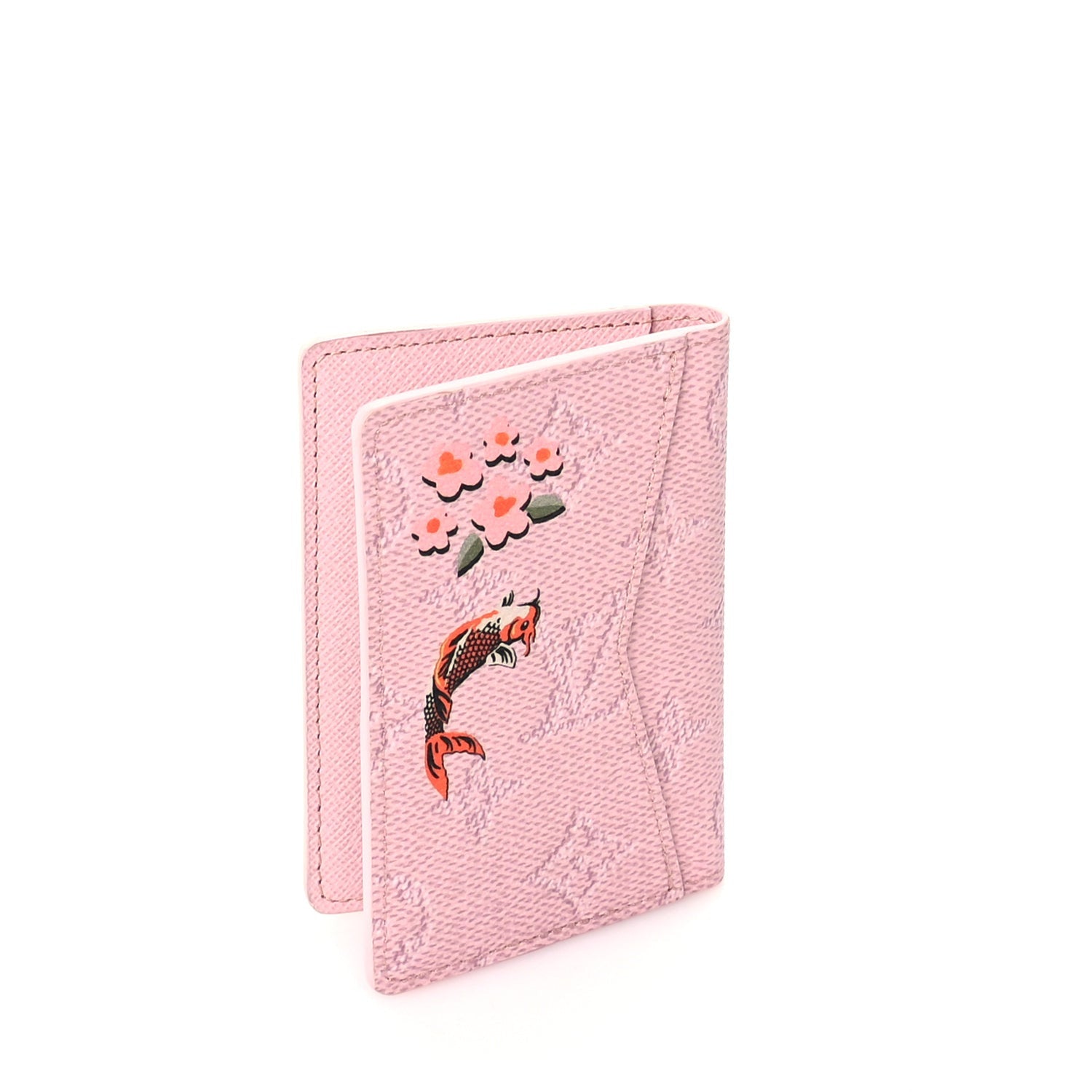 Louis Vuitton Monogram Paris Tokyo Pocket Organizer NM Pink 2 of 6