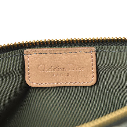 Christian Dior Monogram Mini Saddle Pochette Green 6 of 11
