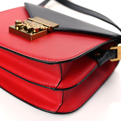 MCM Calfskin Mini Patricia Crossbody Bag Red Black 8 of 8