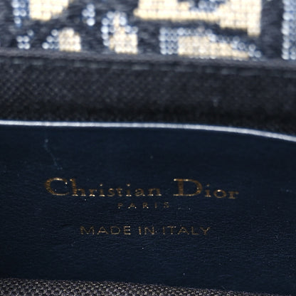 Christian Dior Oblique Nano 30 Montaigne Pouch Blue 6 of 10
