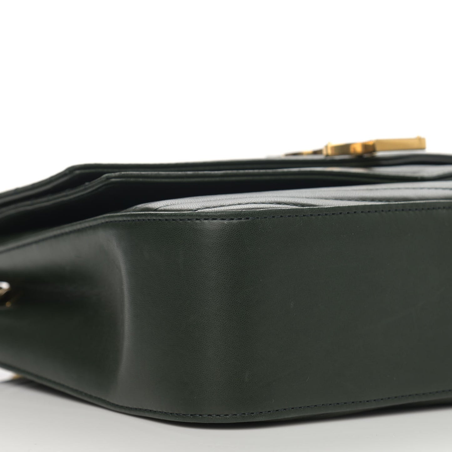 Lambskin Matelasse Chevron Monogram Medium Sulpice Bag Black