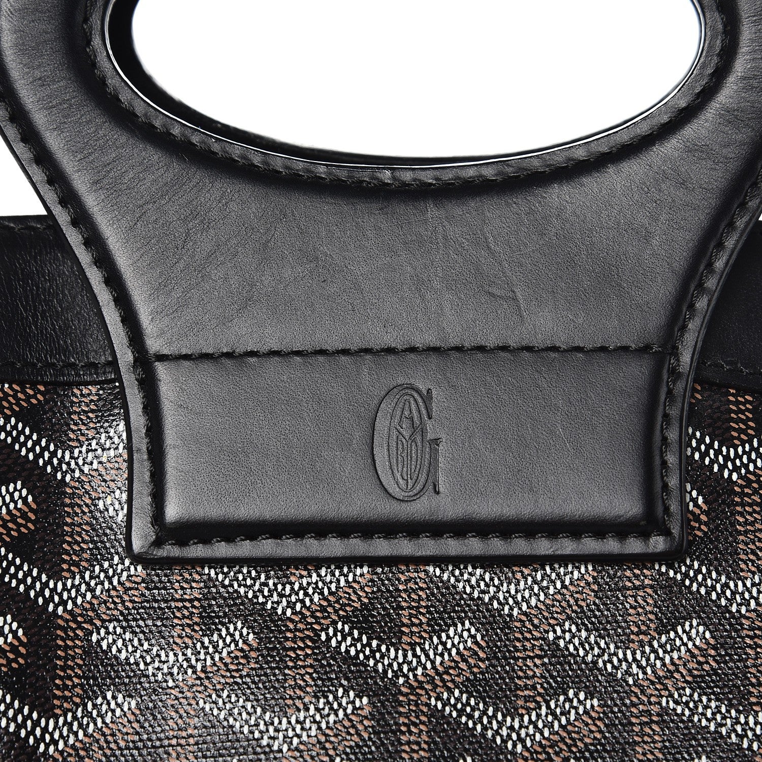 Goyard Goyardine Beluga MM Black 7 of 9