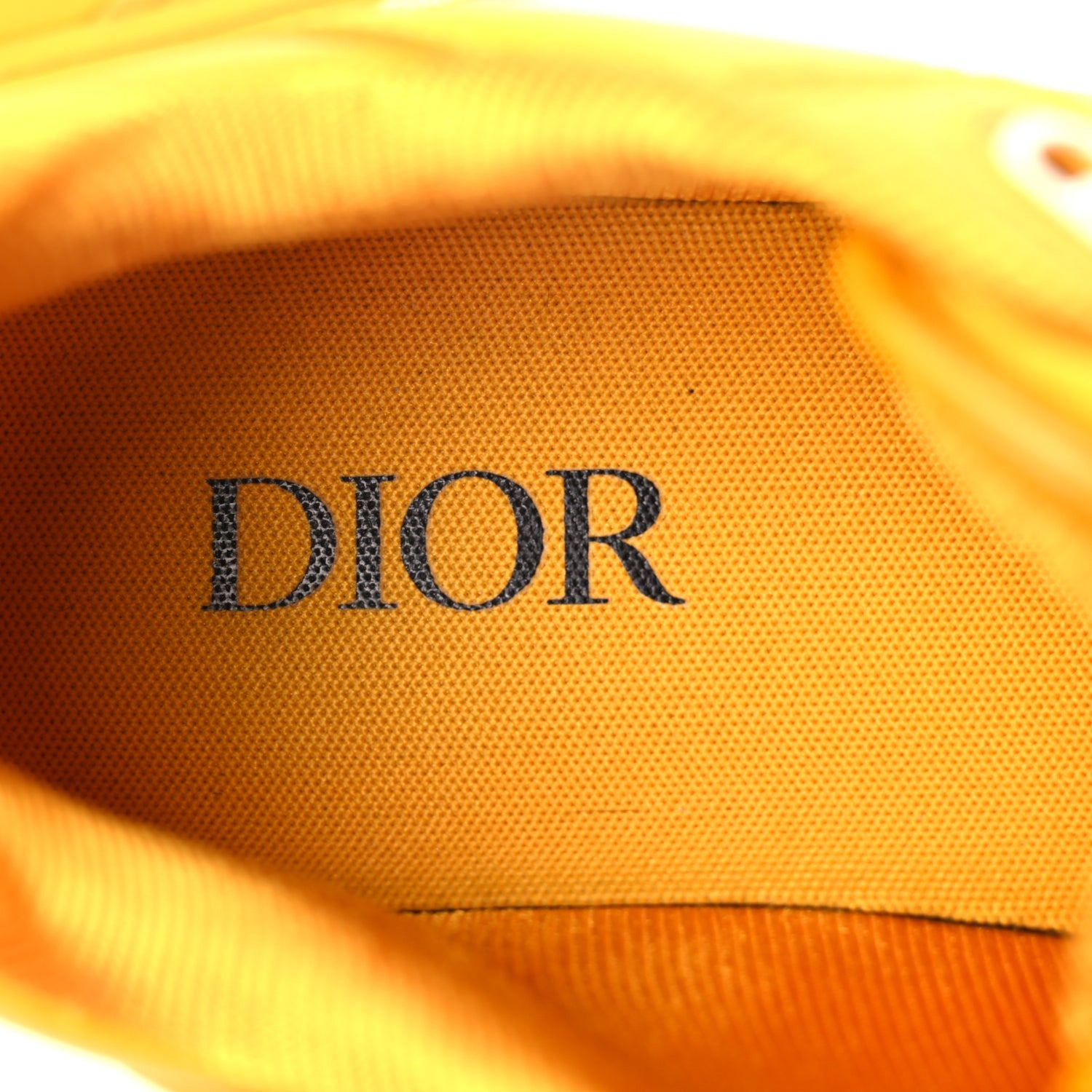 Christian Dior Smooth Calfskin Oblique Galaxy Mens B27 Low Top Sneakers 45 Yellow 10 of 10