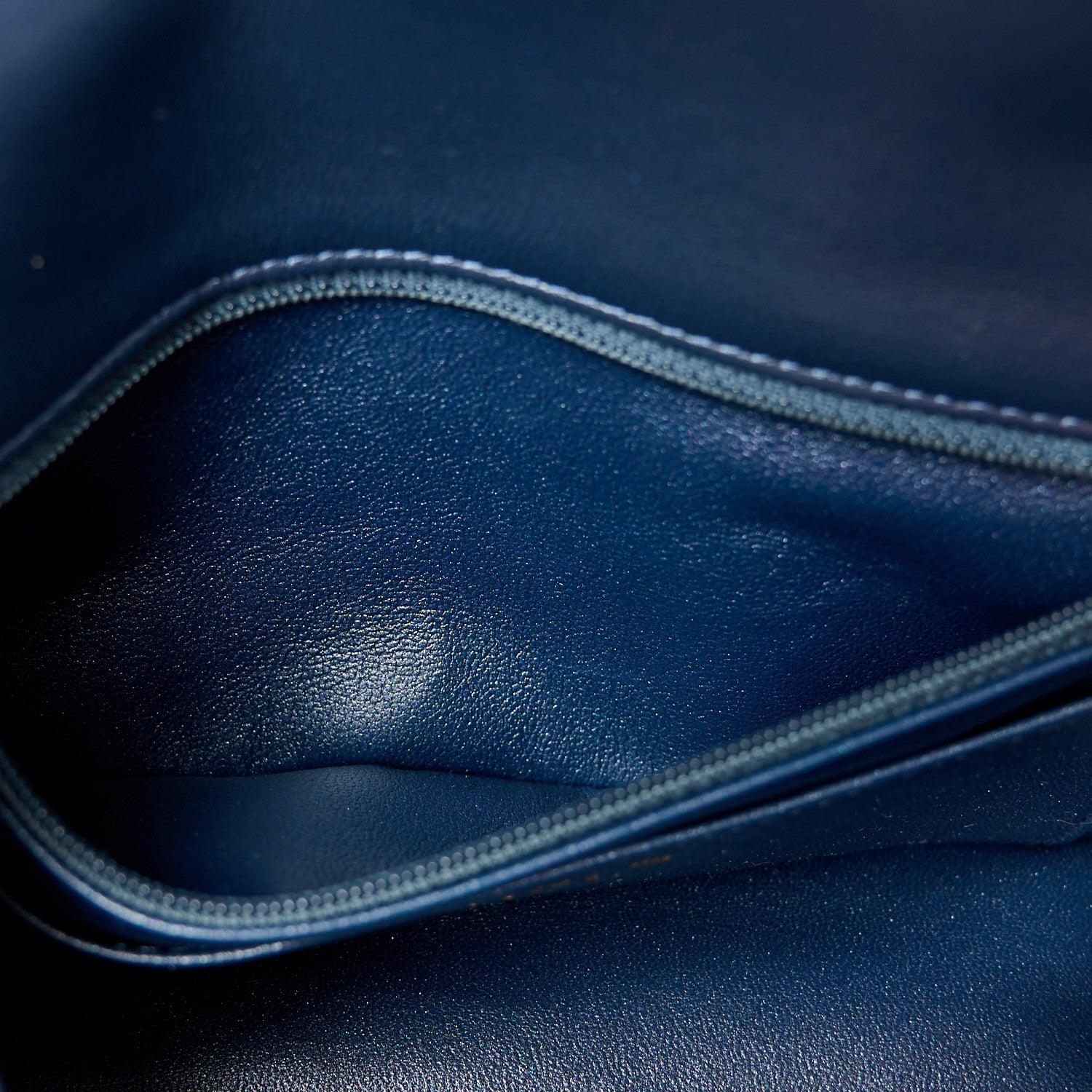 Chanel Washed Denim Quilted Mini Rectangular Flap Blue 6 of 15