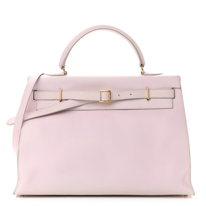 Hermes Swift Kelly Flat 35 Rose Dragee 1 of 10