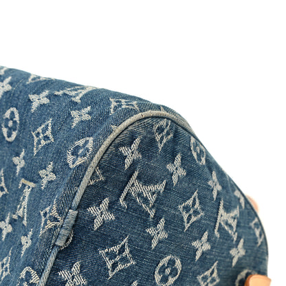 Louis Vuitton Monogram Denim Neo Speedy Blue 17 of 22