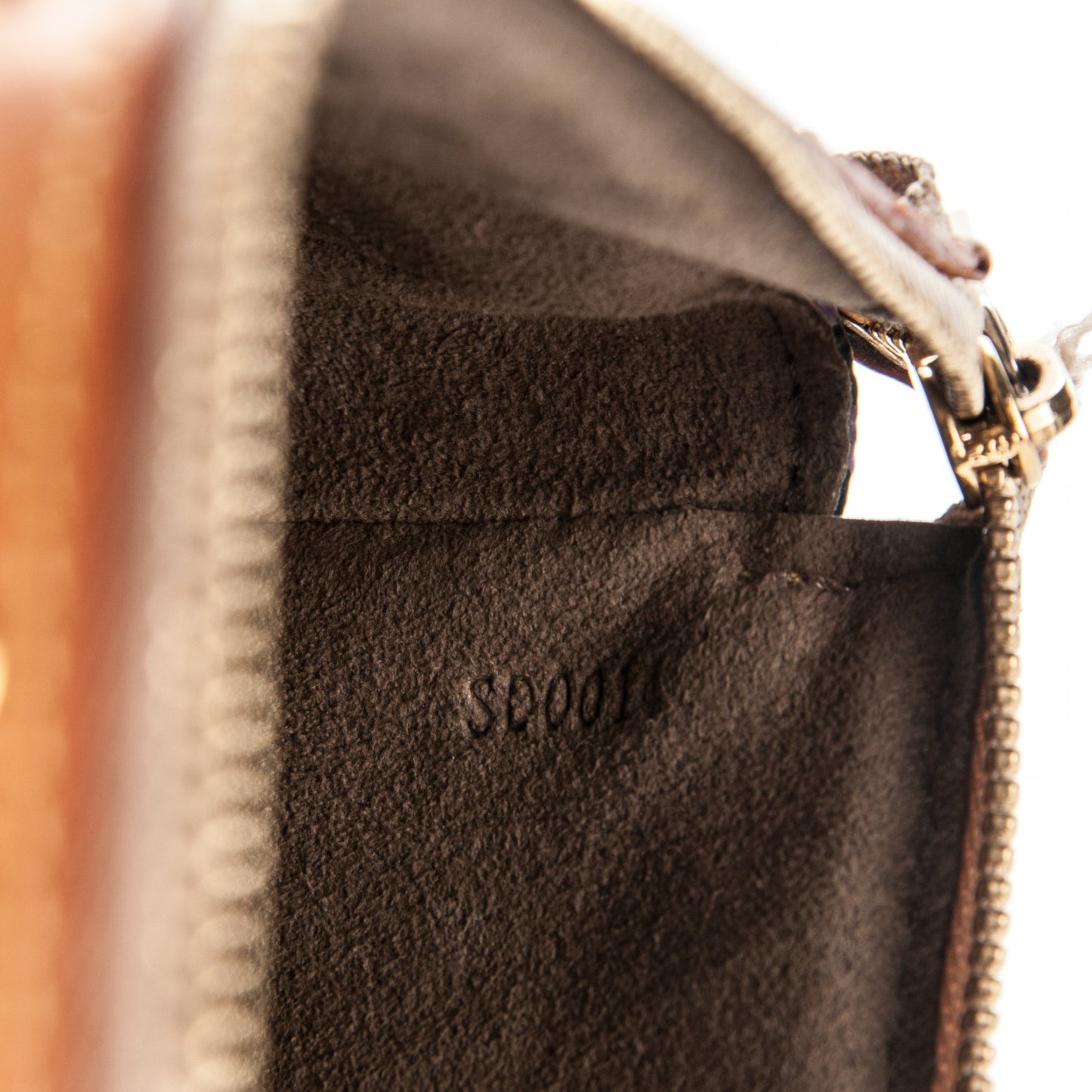 Monogram Multicolor Pochette Accessories Black