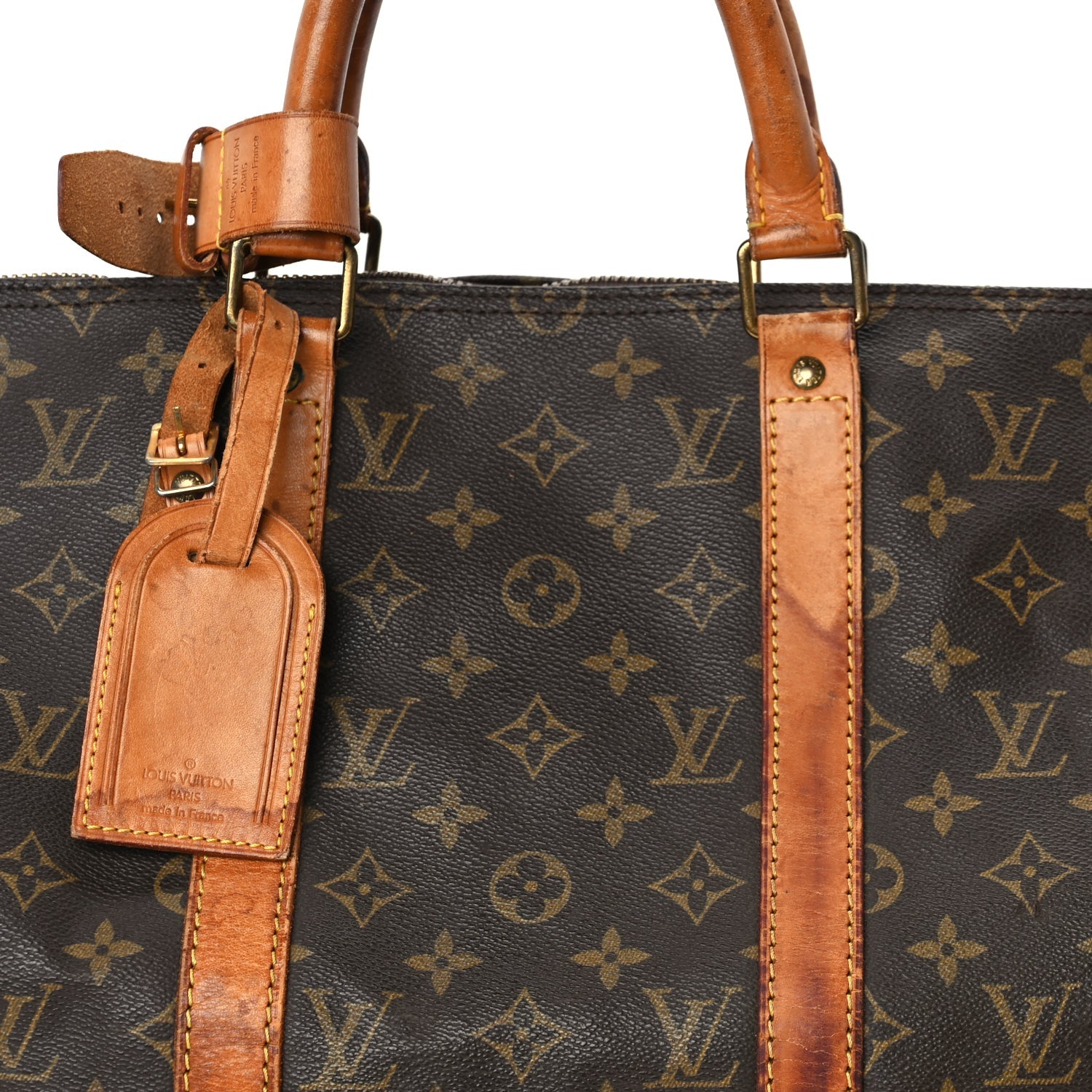 Louis Vuitton Monogram Keepall Bandouliere 50 6 of 8