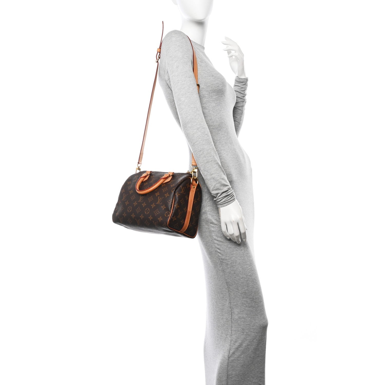 Louis Vuitton Monogram Speedy Bandouliere 25 2 of 7