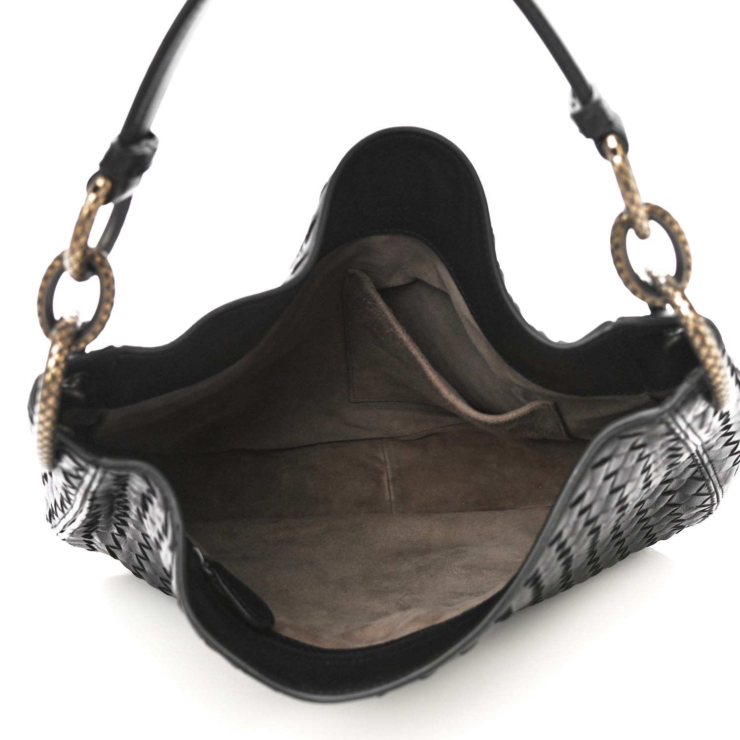 Bottega Veneta Nappa Intrecciato Small Loop Black 9 of 14