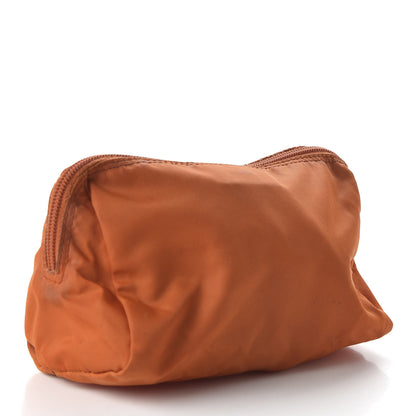 Prada Tessuto Nylon Pouch Papaya 3 of 9