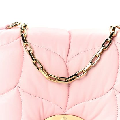 Mulberry Nappa Pillow Quilted Little Softie Bag Pink 6 of 8