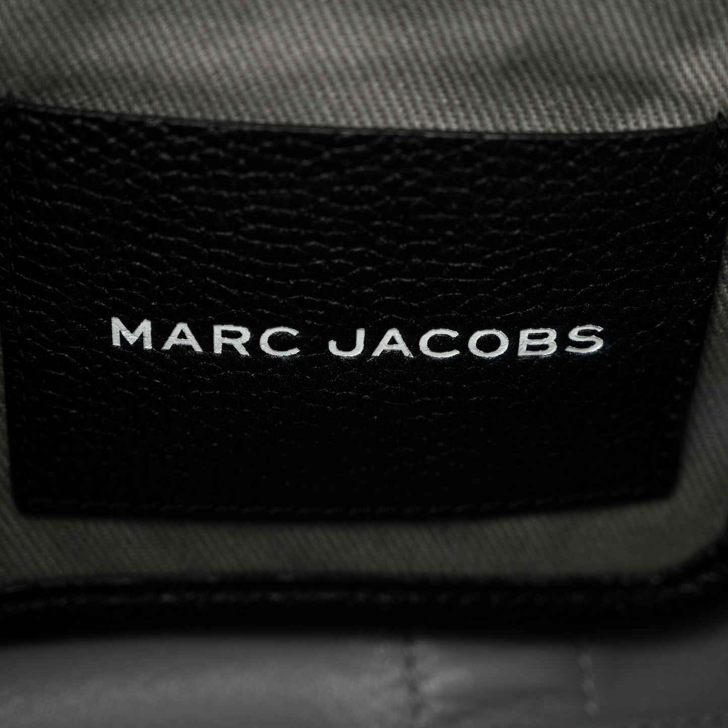 Grained Calfskin Small The Tote Bag Black