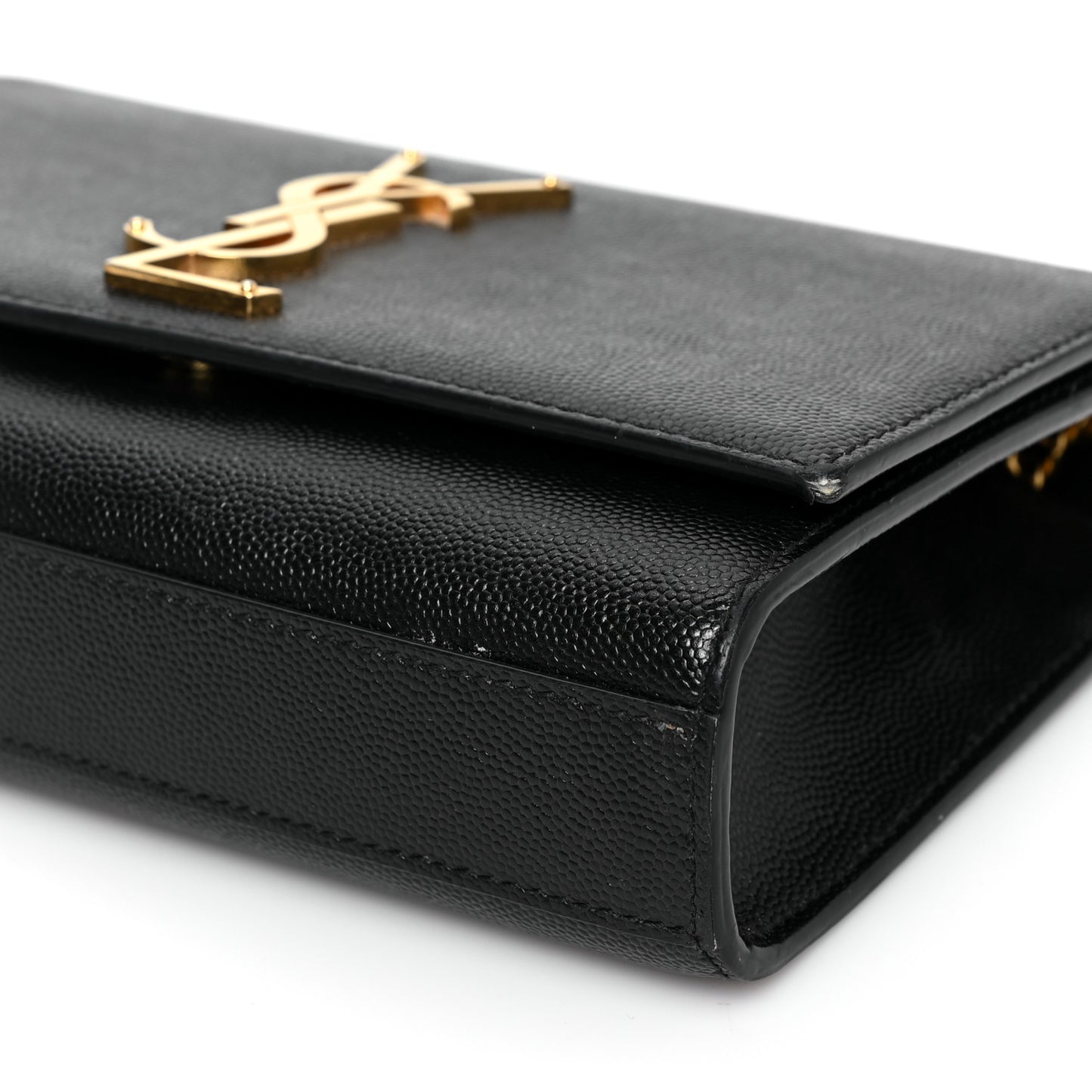 Grain De Poudre Small Monogram Kate Satchel Black