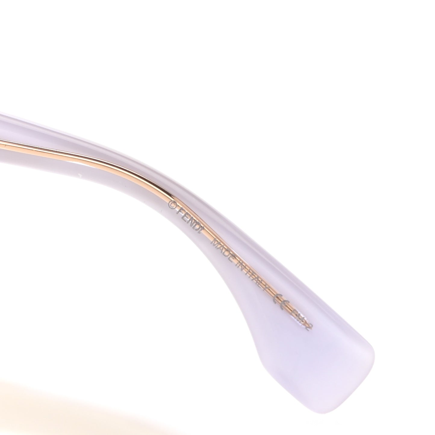 Acetate FF Sunglasses FF 0434/G/S White Gold