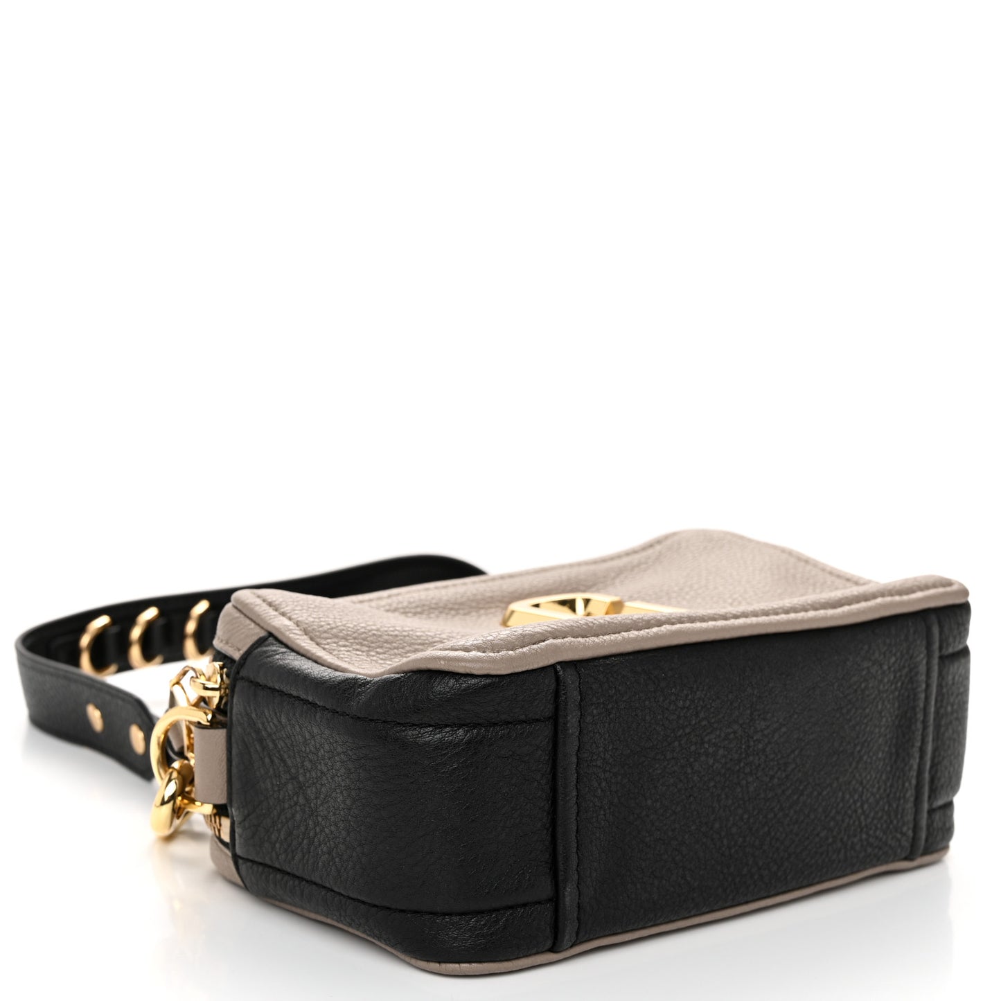 Calfskin Small Snapshot Camera Bag French Grey