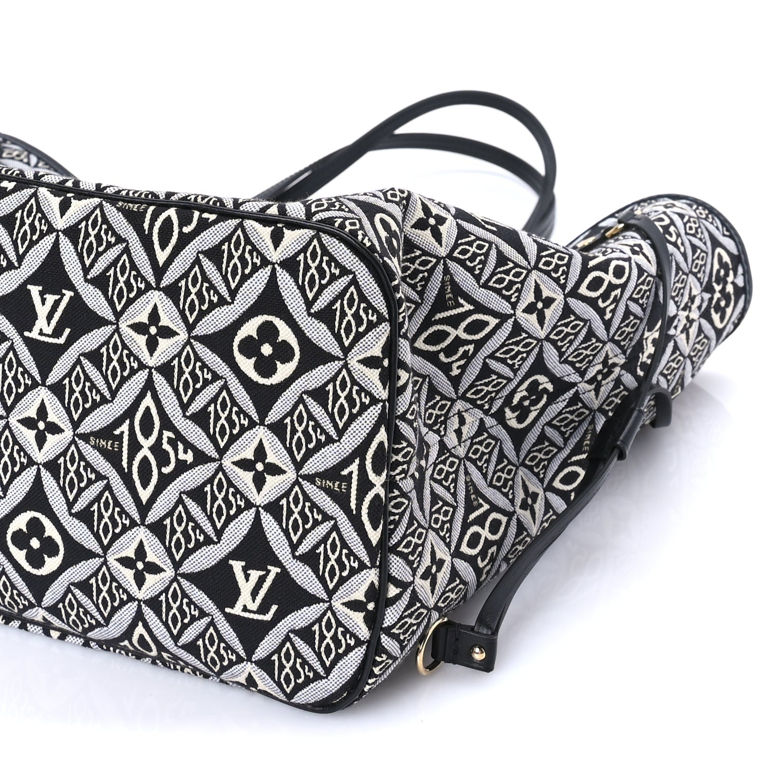 Louis Vuitton Jacquard Since 1854 Neverfull MM  Grey 9 of 9