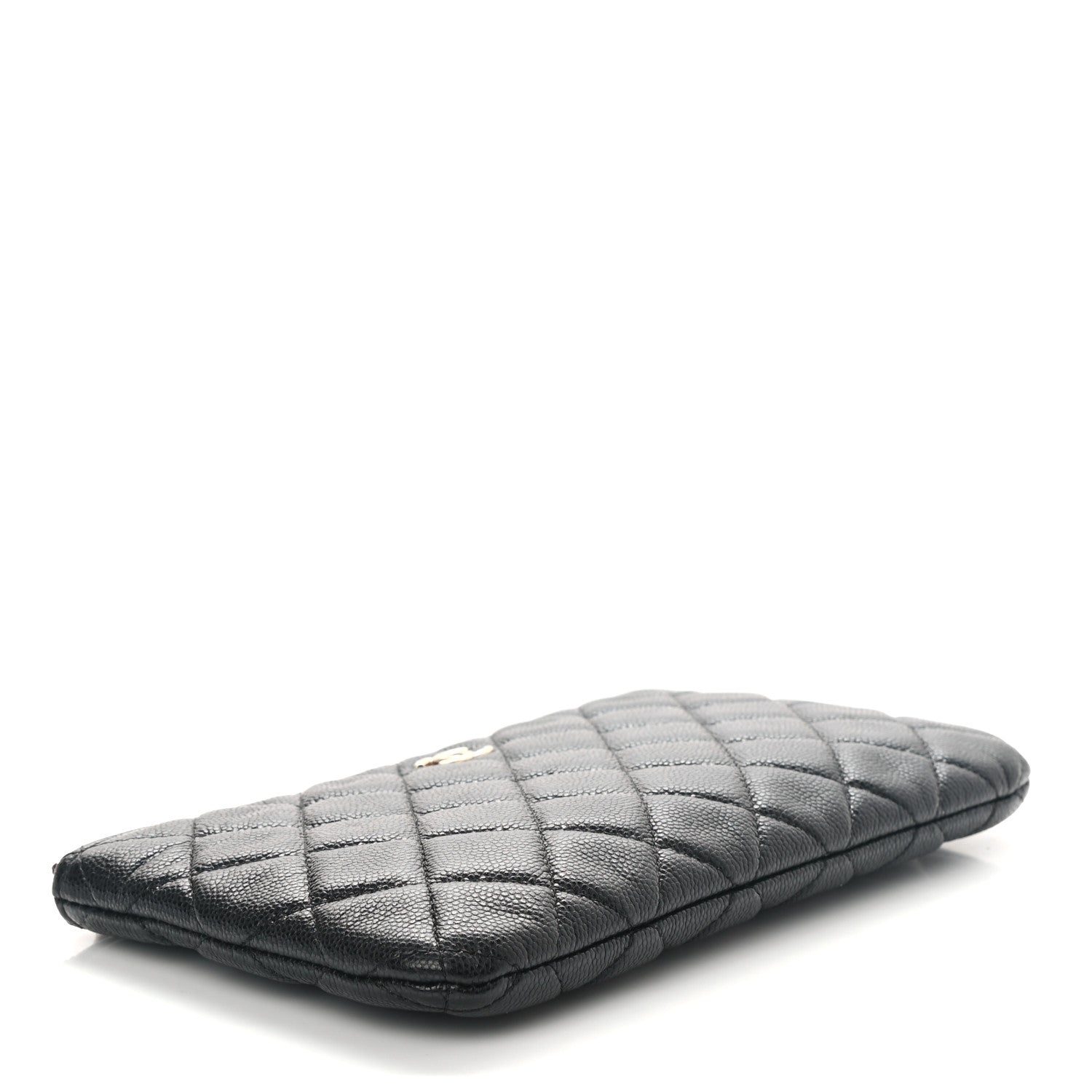 Chanel Caviar Quilted Cosmetic Case Black 4 of 8