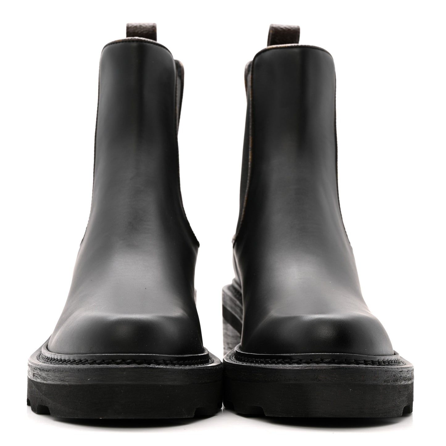 Calfskin Monogram Beaubourg Ankle Boots 37 Black