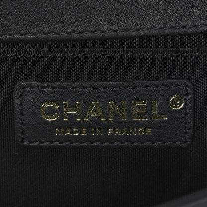 Chanel Calfskin Quilted Medium Boy Flap Black 5 of 9