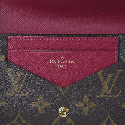 Louis Vuitton Monogram Jeanne Wallet Fuchsia 7 of 9