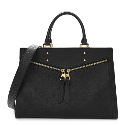 Louis Vuitton Empreinte Sully MM Black 1 of 10
