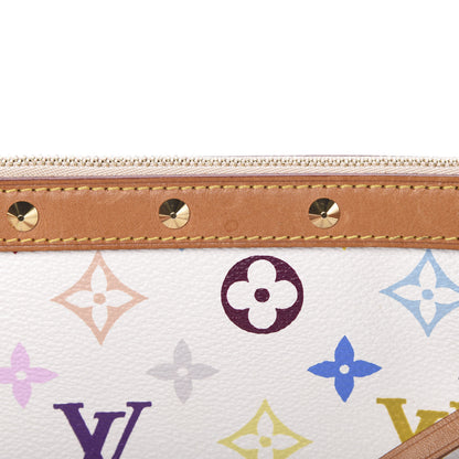 Louis Vuitton Monogram Multicolor Pochette Accessories White 13 of 13