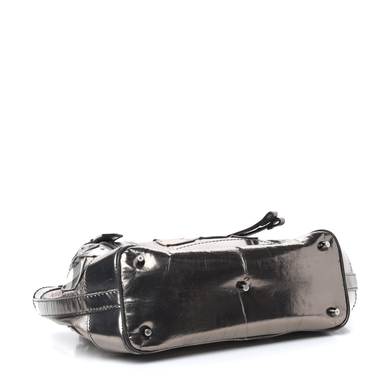 Burberry Prorsum Super Nova Warrior Studded Hobo Metallic 4 of 16