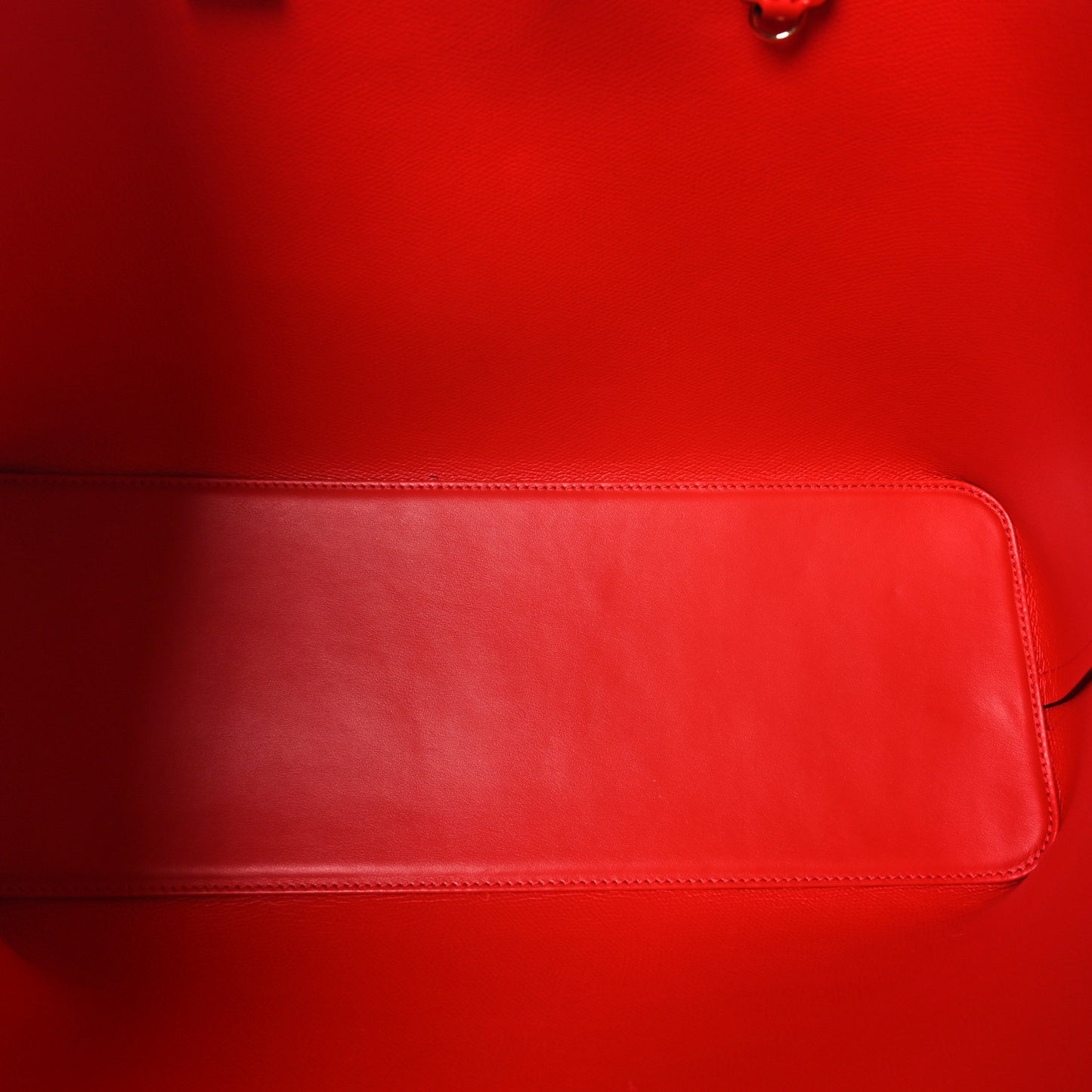 Calfskin Leopard Print Spikes East West Cabata Tote Brown